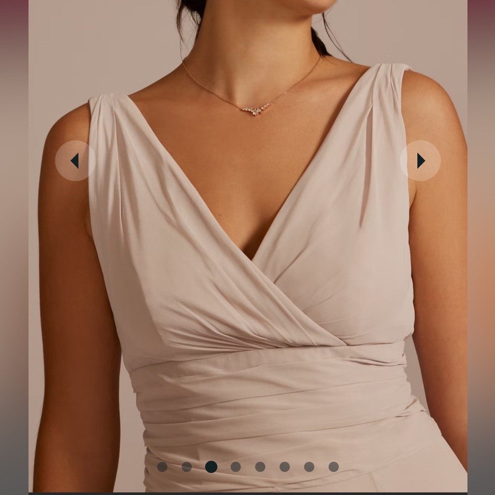 Long Chiffon Surplice Tank Dress
STYLE# F19831